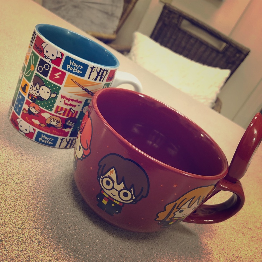 Set: Official Harry Potter licensed mugs